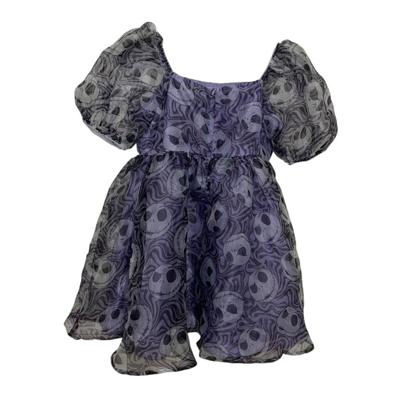Disney nightmare before Christmas Jack Skellington girls dress XL 14 like new - Picture 3 of 9